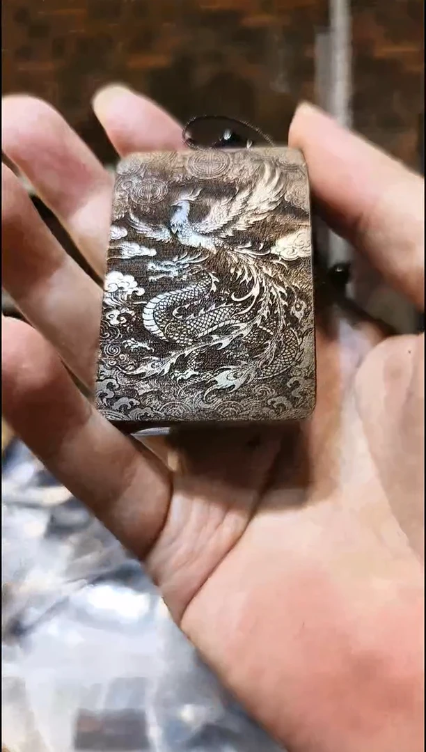 金丝楠无事牌手把件
