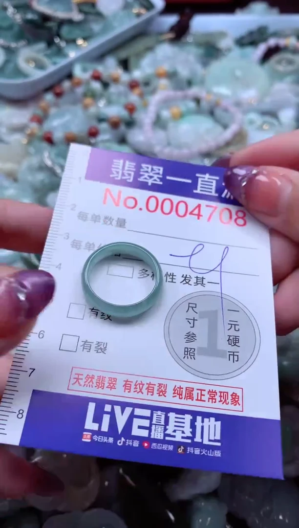 翡翠未镶嵌吊坠(不含链)4608