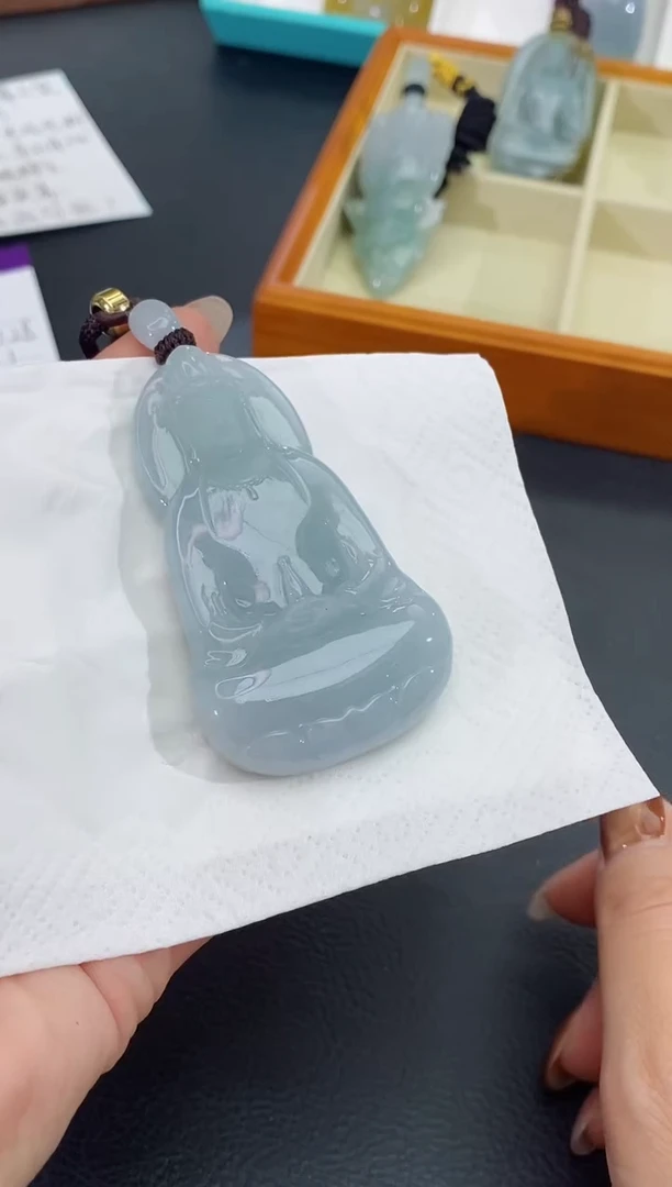 颈饰未镶嵌翡翠缅甸天然翡翠