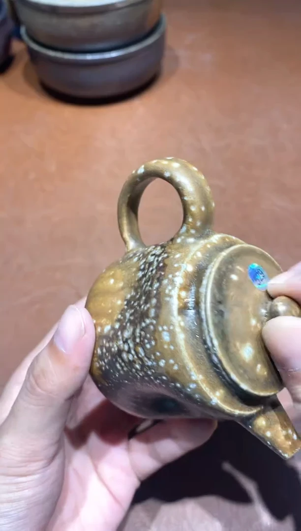 奢瓷/瑞寅柴烧茶器（壶）190 微瑕