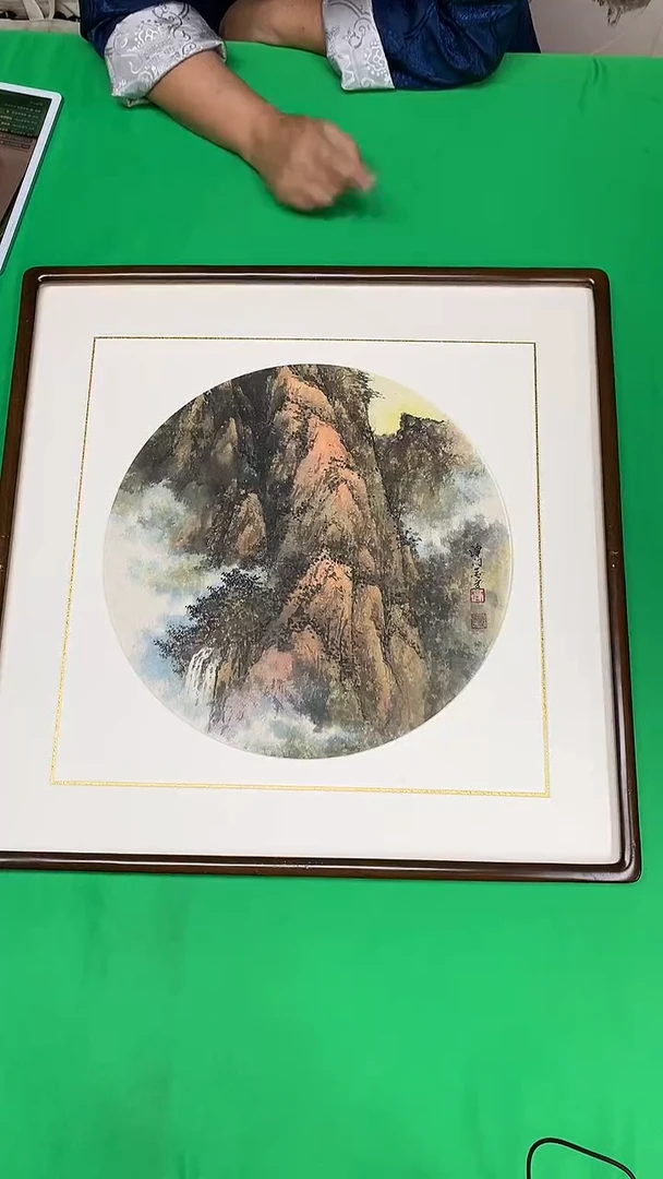 纸本62*62手绘字画作品定制