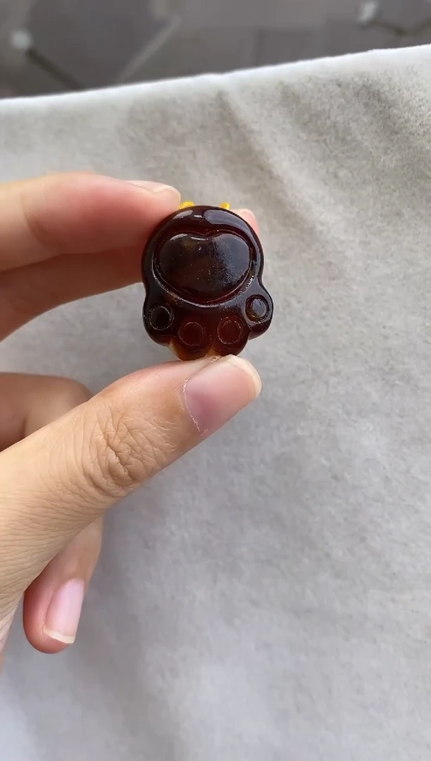 裸石琥珀未镶嵌10926131-吊坠