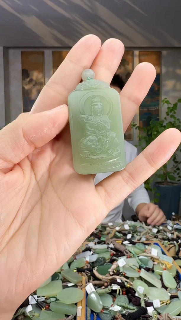 未镶嵌和田玉挂件拍一发一