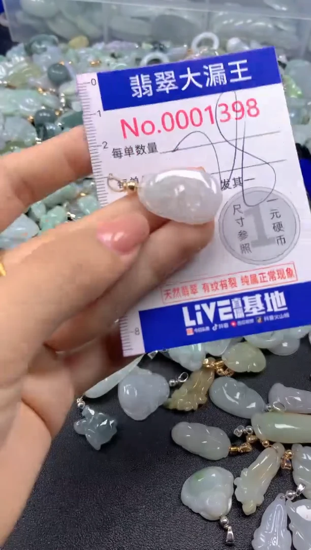 颈饰未镶嵌翡翠1398