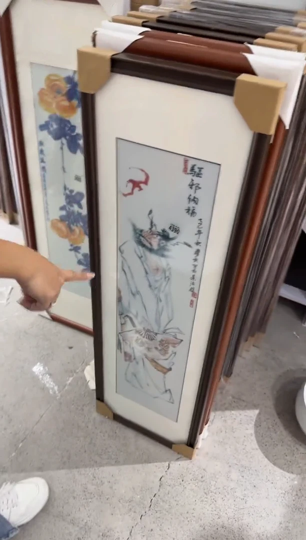 吴义松陶盟手工手绘陶瓷编码：4390