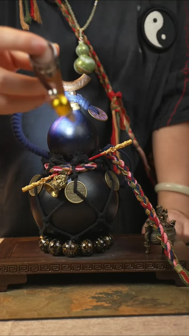 284大漆一物一拍记葫堂出品【不带手串】