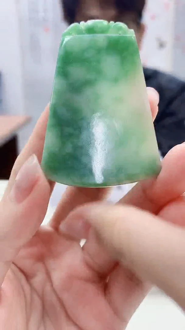 定制翡翠未镶嵌5159lr-毛货挂件16