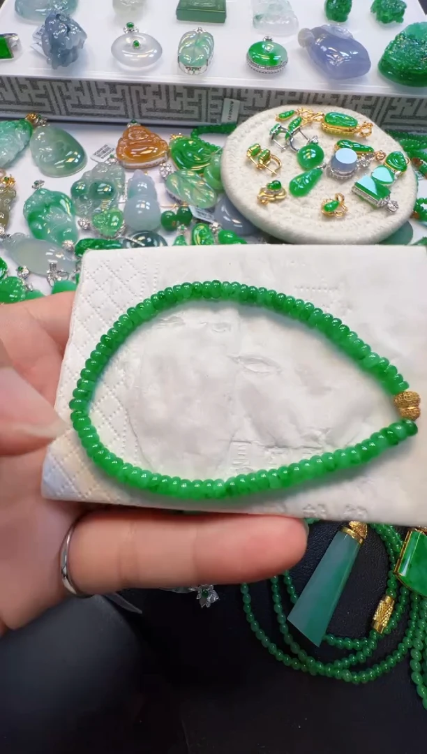 未镶嵌手链翡翠3680