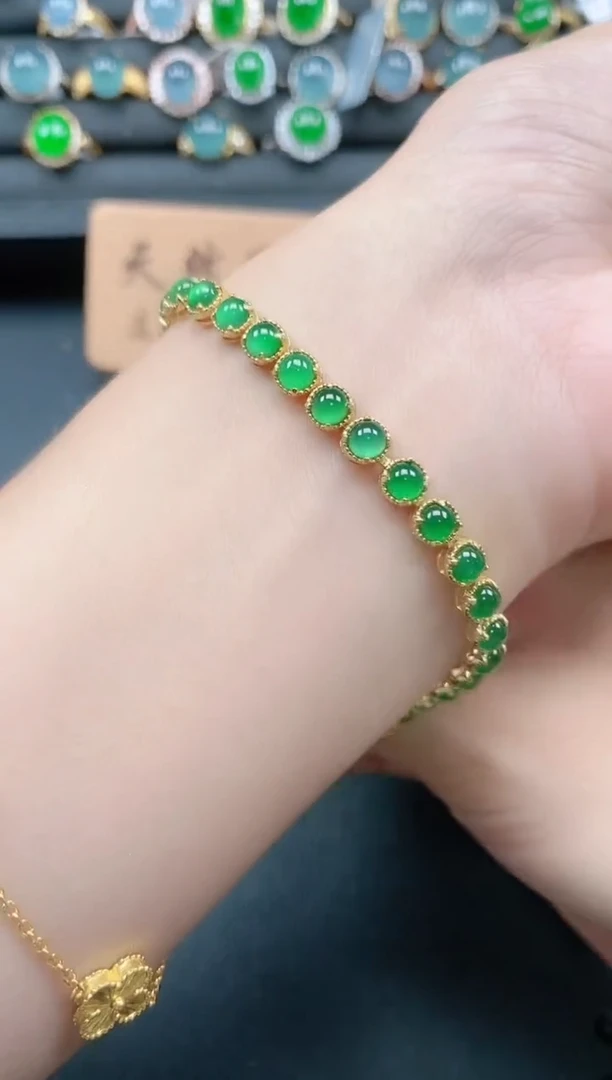 银S925镶嵌戒指翡翠11111