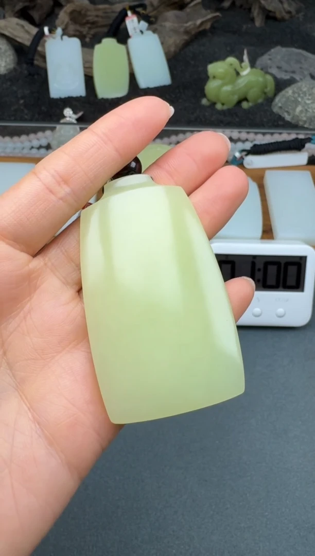 颈饰未镶嵌和田玉老*3