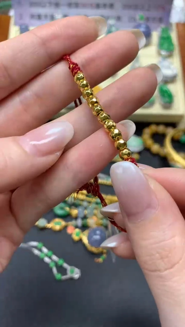 【闪购商品】定制足金手链手绳|380