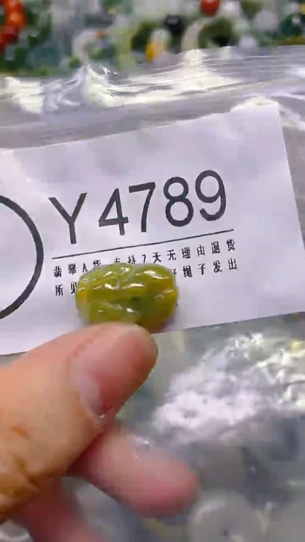 翡翠未镶嵌颈饰/Y/翡翠A货,一件也是批发价