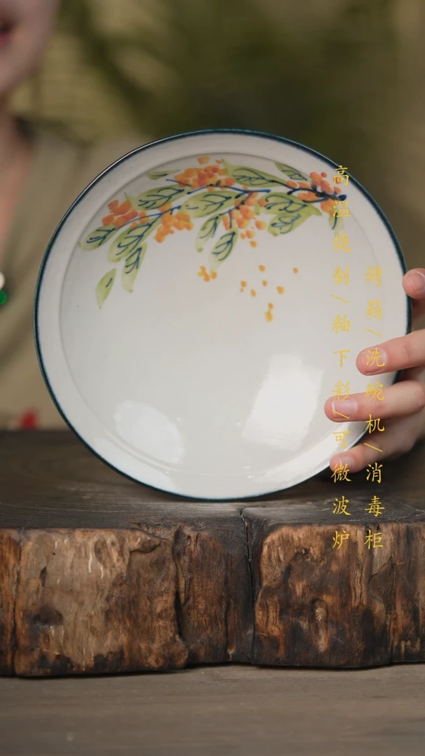 【闪购商品】碗景德镇高温釉下彩可微波烤箱洗碗机