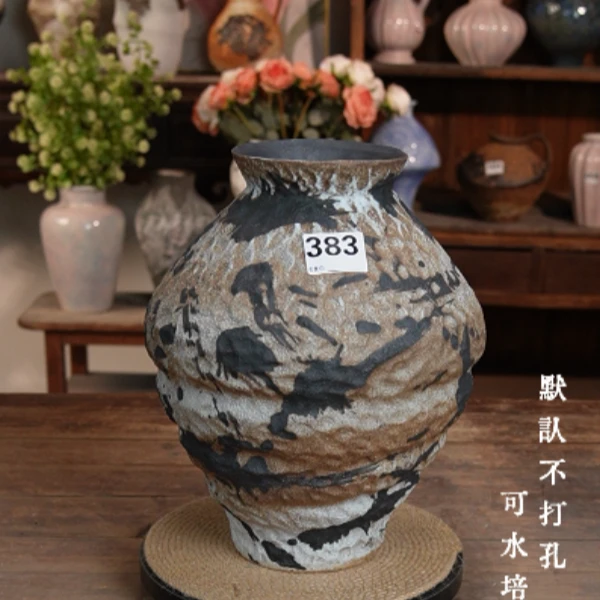 383景德镇手工陶瓷花瓶300*90