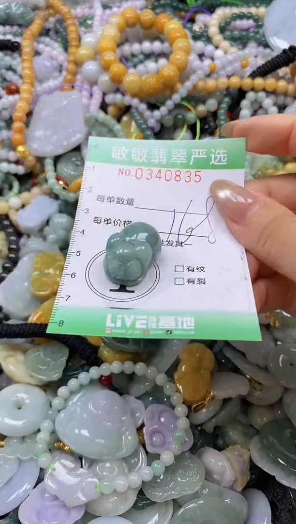 颈饰未镶嵌翡翠闪购0340835