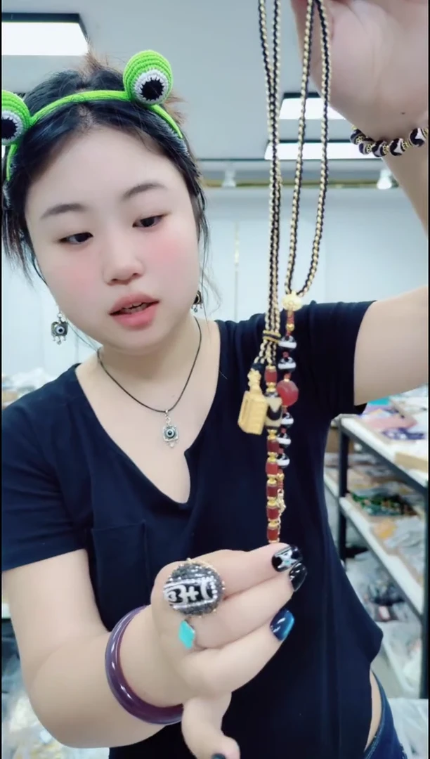 玛瑙/玉髓颈饰合金0126万能链