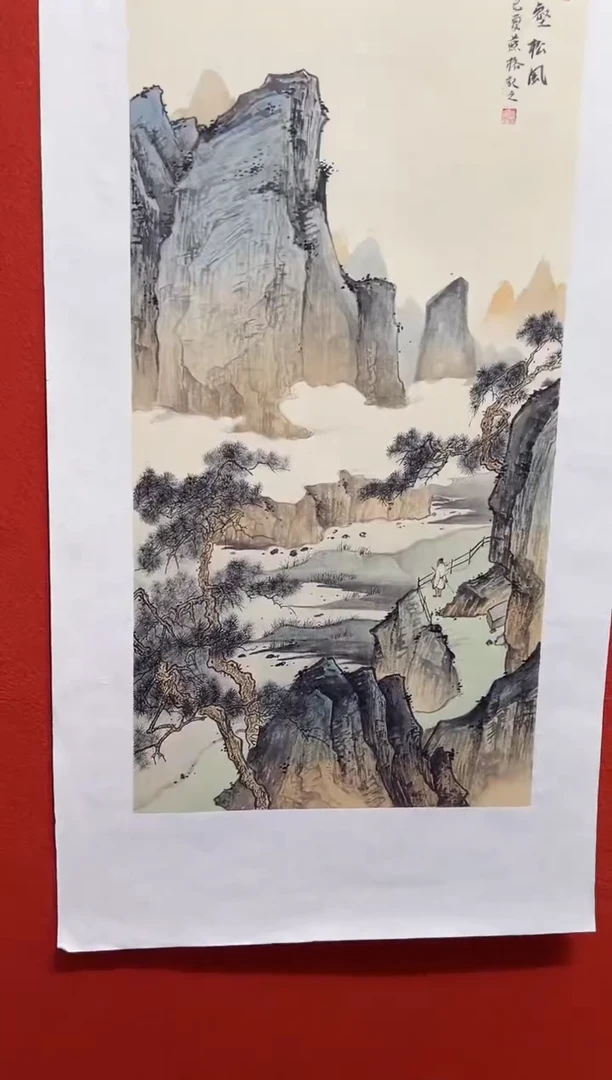 国画秦燕格国画手绘作品Y34