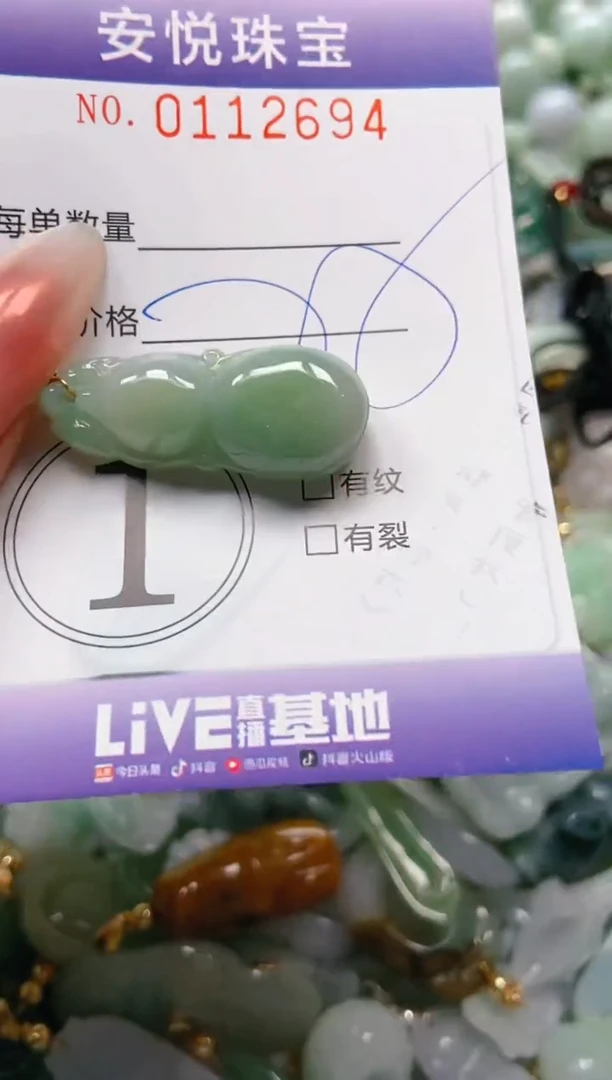 【闪购商品】翡翠颈饰未镶嵌闪购0112694