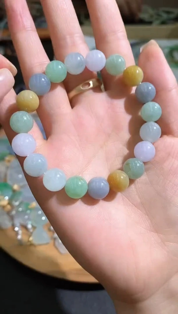 【闪购商品】翡翠手链未镶嵌250308062多样性发一