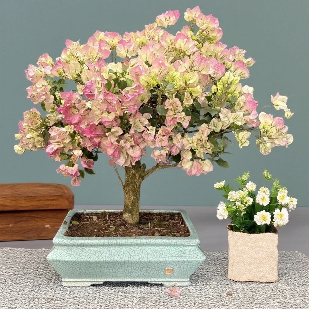 绿樱三角梅盆景老桩勤花好养【艺景园海燕3】