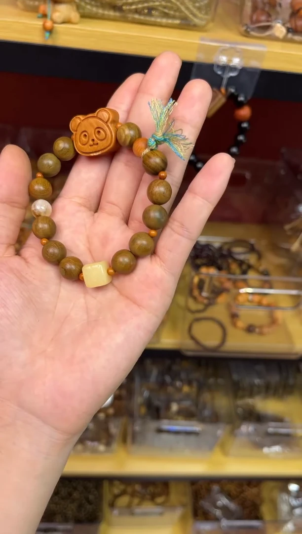 维腊木（绿檀）其他014-耶耶抹茶-单圈