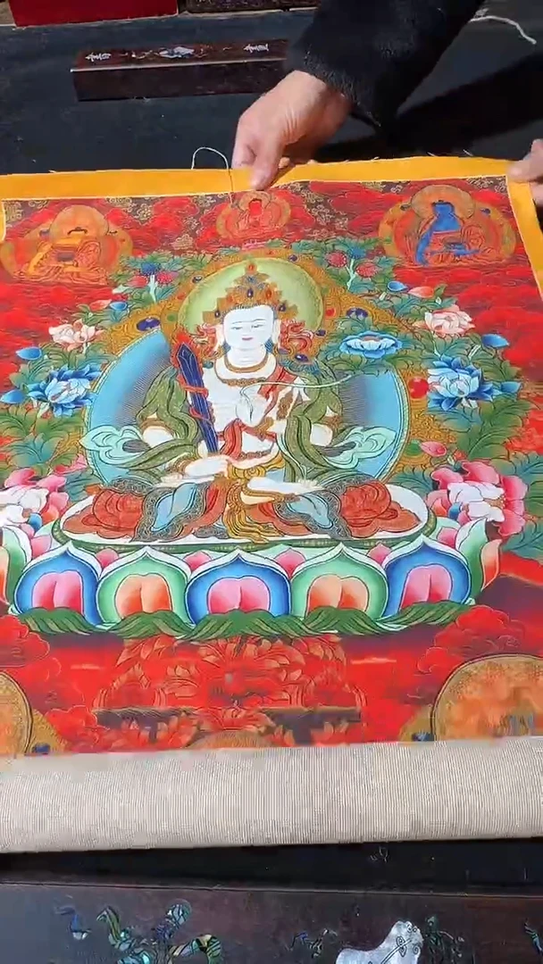 卷轴画藏式珍藏彩绘艺术馆173