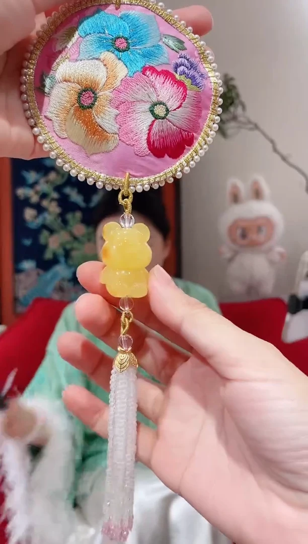 蜜蜡颈饰未镶嵌蜜蜡