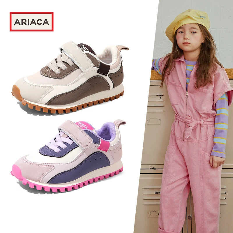 ARIACA艾芮苏女童阿甘鞋春季新款小女孩运动鞋子魔术贴耐磨儿童鞋