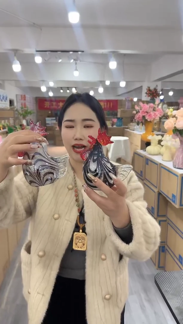 【闪购商品】琉璃昕洋花器L-品28-一个