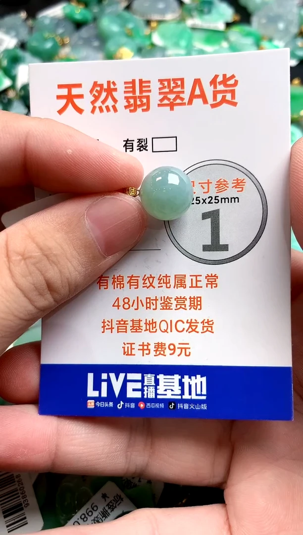 颈饰18K金镶嵌翡翠0281610687