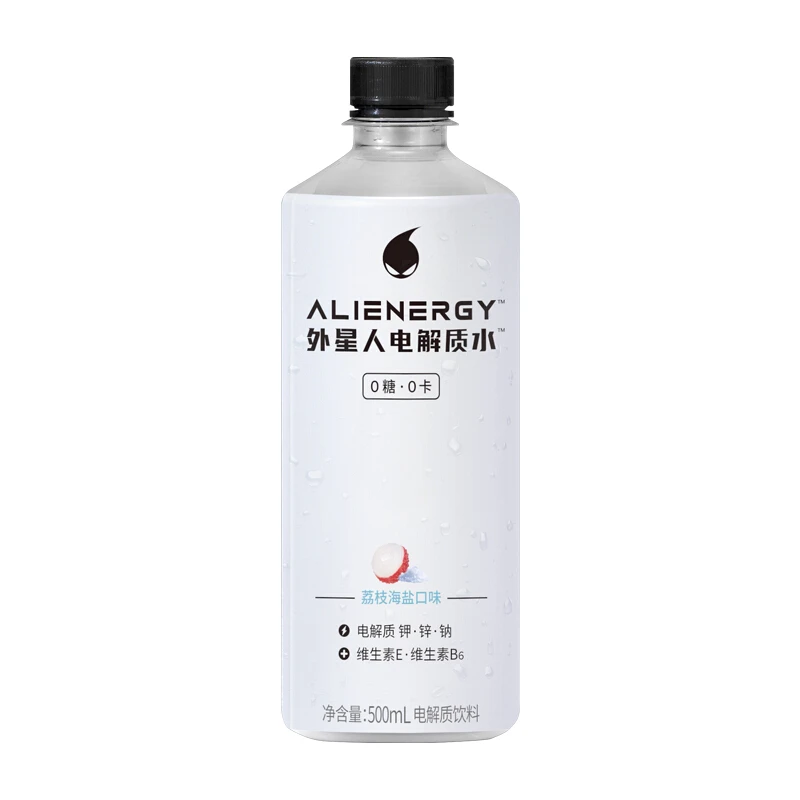 元气森林外星人电解质水荔枝海盐口味 500ml/瓶