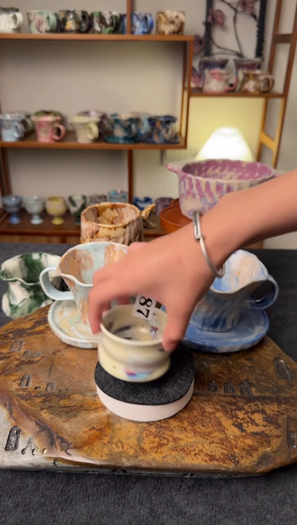 杯子787景德镇高温颜色釉杯