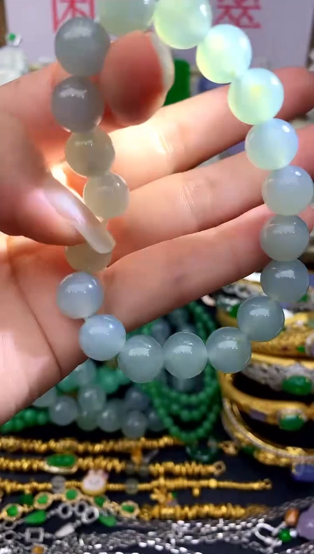 未镶嵌手串翡翠204-中国好珍宝