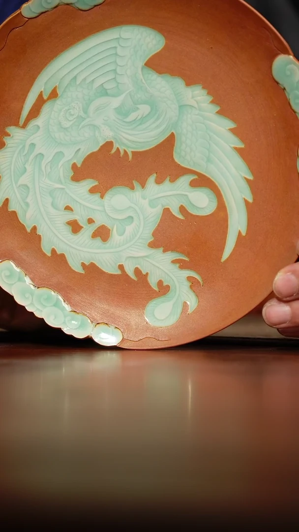 【闪购商品】63-1凤舞九天壶承（重工跳刀）