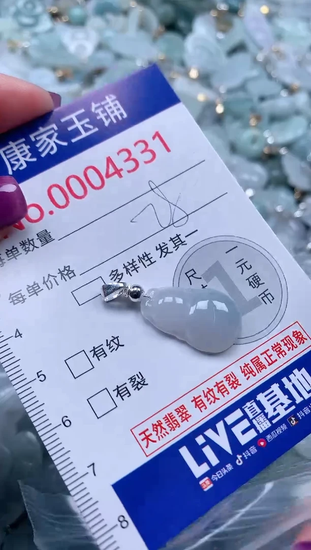 颈饰未镶嵌翡翠4331