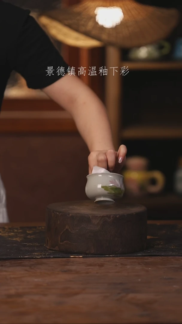 景德镇高温釉下手绘陶瓷025