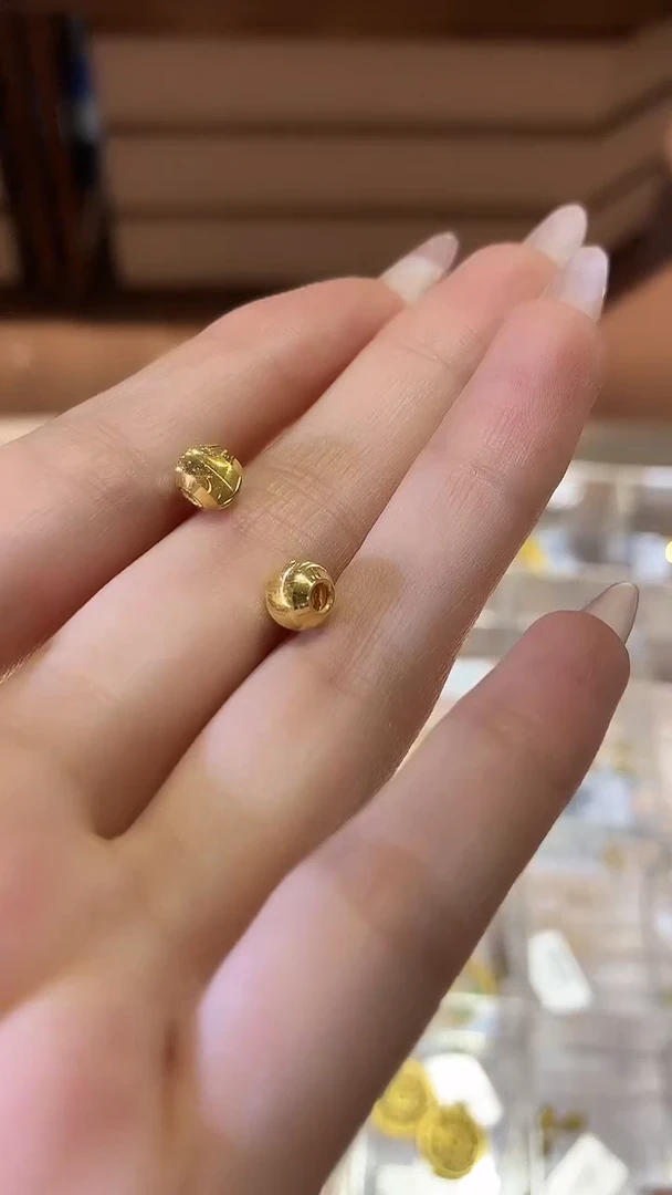 【闪购商品】定制足金吊坠(不含链)猫眼珠多样性发一