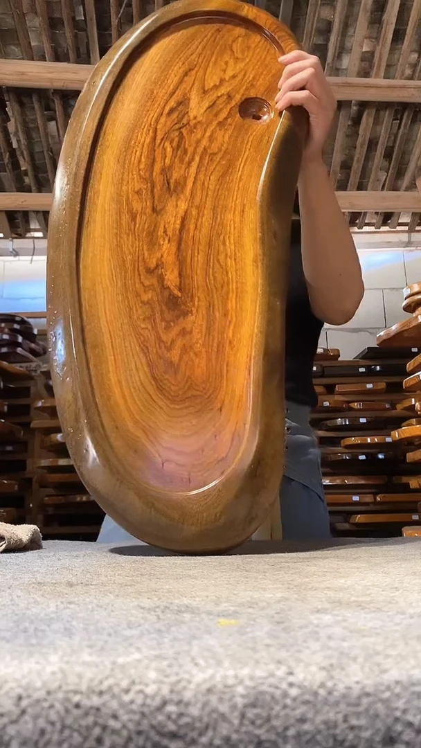 实木茶盘 一物一拍（不含配件）