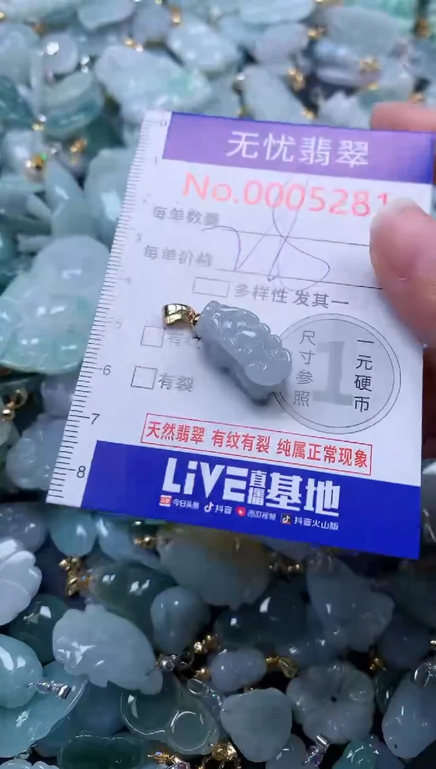 颈饰未镶嵌翡翠5281