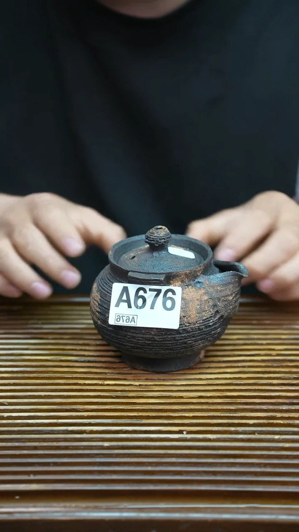 粗陶手工手做茶具