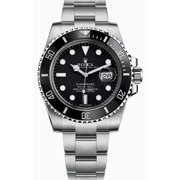 99新 Rolex/劳力士 老佛爷/劳力士116610/自动机械/40mm/18年全套