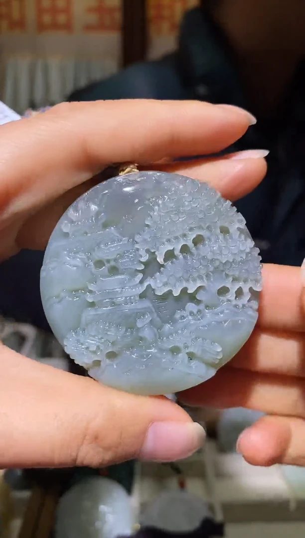 颈饰未镶嵌和田玉1