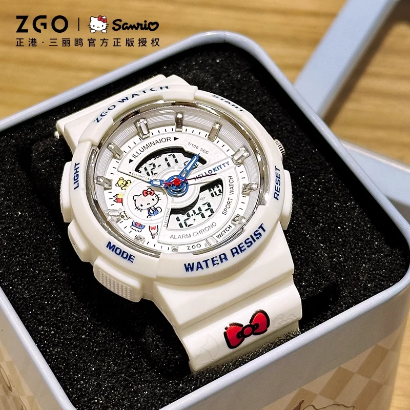 【双11好物】正港XHellokitty联名三丽鸥手表学生初中女生电子手表