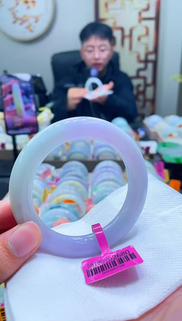 未镶嵌手镯翡翠130-58