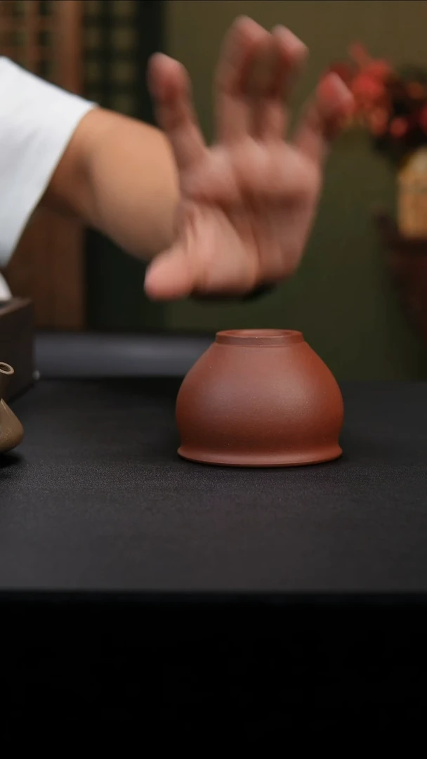 茶壶紫砂一*紫砂车车杯高砂紫泥缸杯