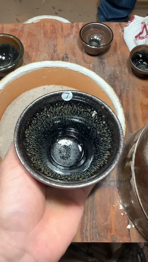 茶盏印春堂柴烧建盏