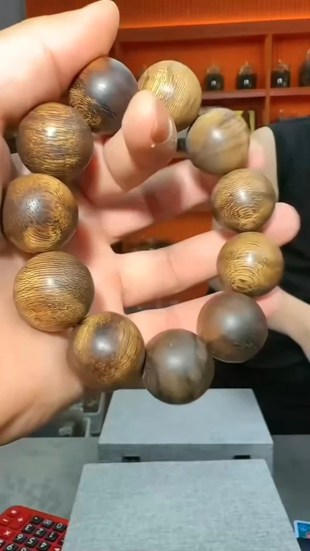 沉香手串142号沉水单圈78g2.3多样性发一