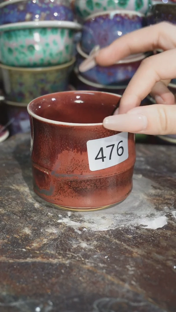 摆件精品窑变钧瓷茶器