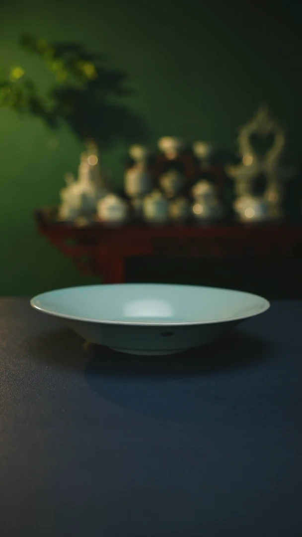 【闪购商品】杯19号纯手工折沿盘大暇