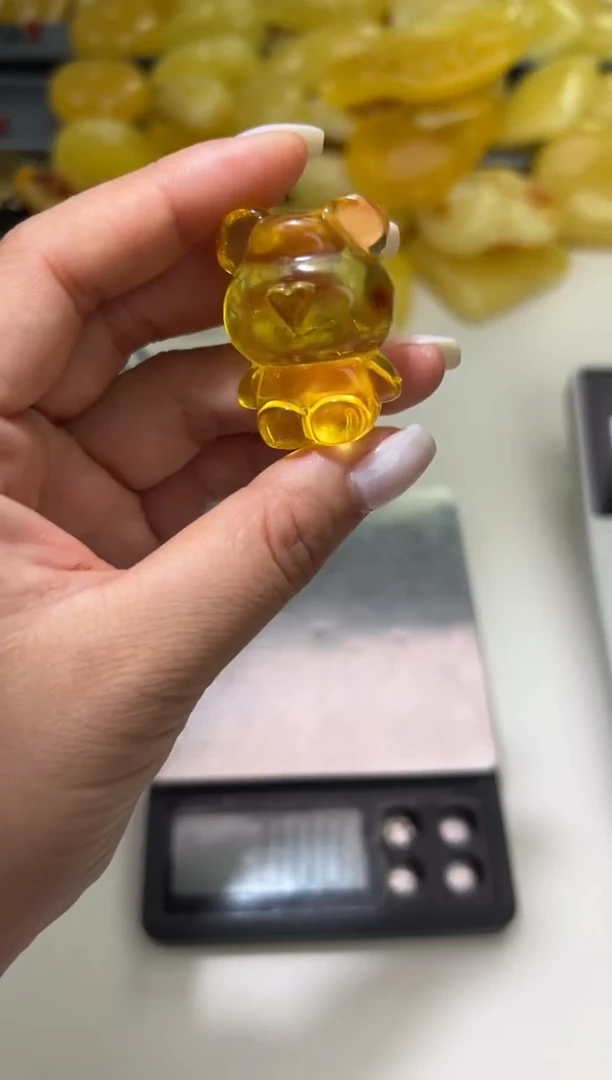 裸石琥珀未镶嵌琥珀蜜蜡吊坠1